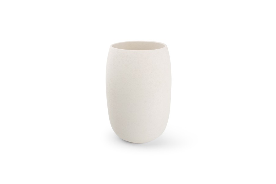 Home & Living Salt&Pepper | Vase 20Xh30,5Cm White Bullet