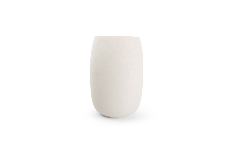 Home & Living Salt&Pepper | Vase 20Xh30,5Cm White Bullet