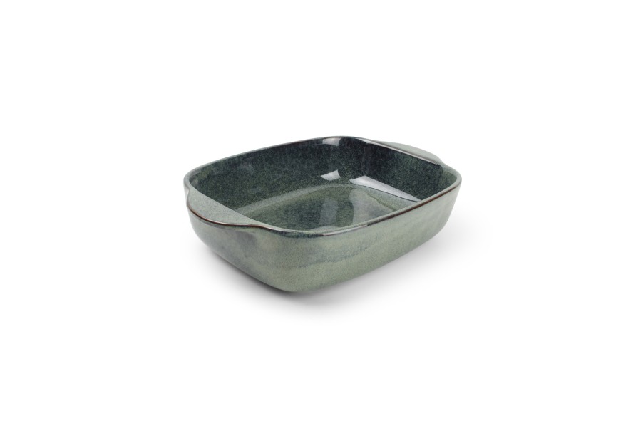 Kitchen & Cooking Salt&Pepper | Baking Dish 32/25,5X20,5Xh7Cm Green/Blue Meridian