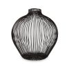 Home & Living Salt&Pepper | Vase 45Xh45Cm Black Wire Bulbo