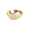 Home & Living Salt&Pepper | Decorative Dish 15Xh5Cm Gold Favo