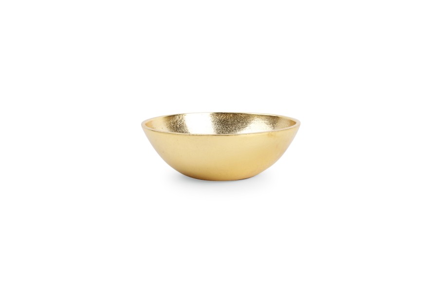 Home & Living Salt&Pepper | Decorative Dish 15Xh5Cm Gold Favo