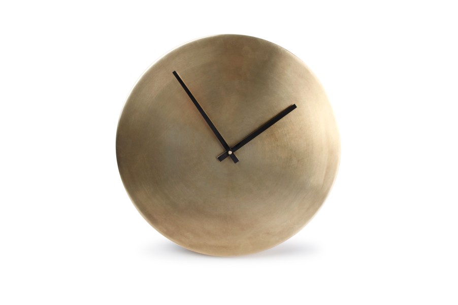 Home & Living Salt&Pepper | Wall Clock 38Cm Gold Zone