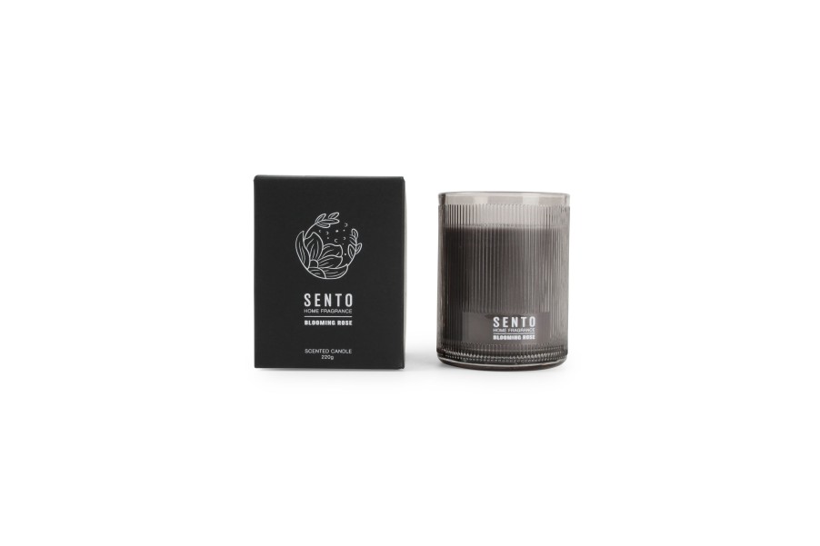 Home & Living Salt&Pepper | Scented Candle 220G Blooming Rose Sento