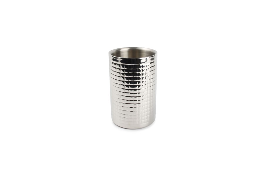 Drink & Bar Salt&Pepper | Wine Cooler 12Xh18,5Cm Pattern Silver Bar