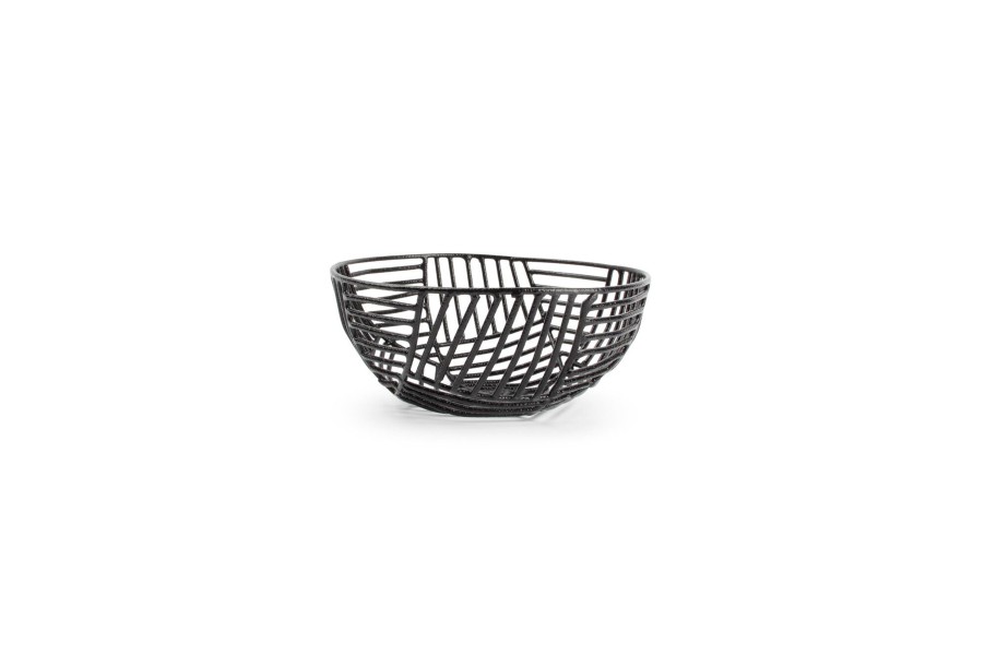 Home & Living Salt&Pepper | Wire Basket 15Xh6,5Cm Black Tero