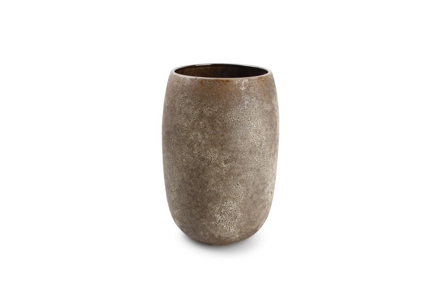 Home & Living Salt&Pepper | Vase 20Xh30,5Cm Rusty Bullet