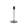 Home & Living Salt&Pepper | Candle Holder 10Xh20Cm Metal Black Pillar