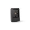 Home & Living Salt&Pepper | Table Clock 14Xh22Cm Black Edge Zone