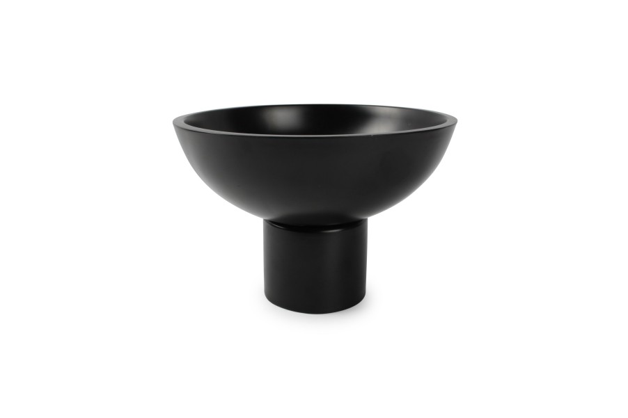 Home & Living Salt&Pepper | Decorative Dish 27Xh16Cm Black Globe