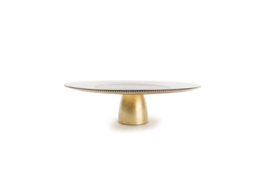 Table & Dining Salt&Pepper | Cake Stand 33Xh10Cm Gold Glint