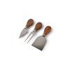 Kitchen & Cooking Salt&Pepper | Cheese Knive Set 3 Pieces Wood Fromage