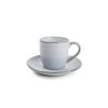 Coffee & Tea Salt&Pepper | Cup 22Cl And Saucer Blue Artisan