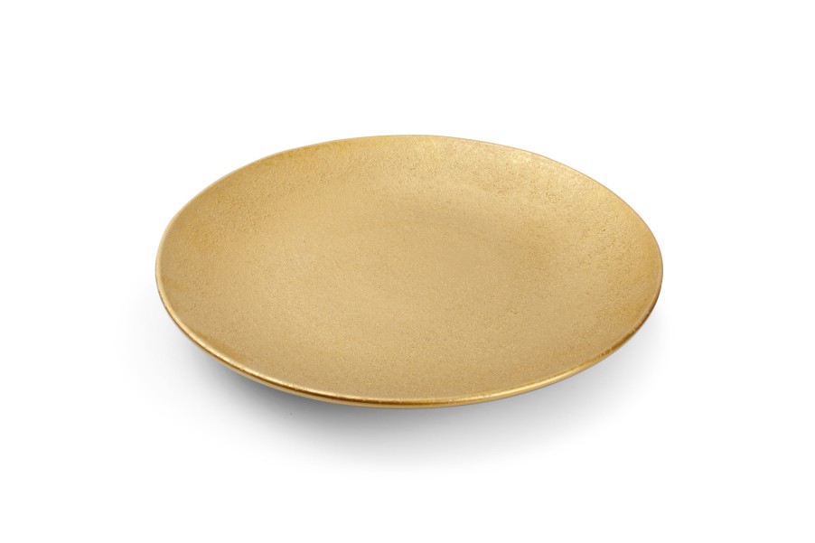 Home & Living Salt&Pepper | Decorative Dish 44Cm Gold Bullet