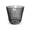 Home & Living Salt&Pepper | Wire Basket 44Xh42Cm Black Twisted Iris