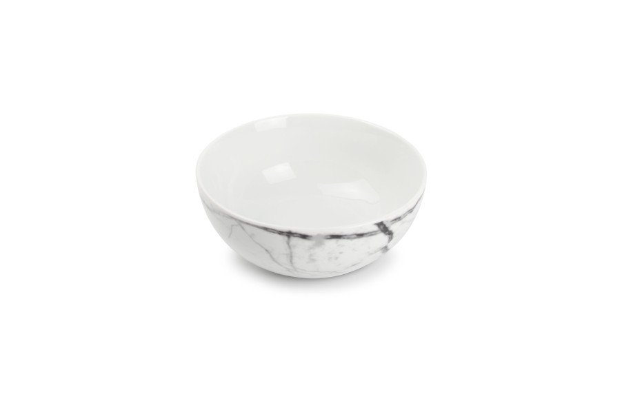 Table & Dining Salt&Pepper | Bowl 14Xh6Cm Marble Stone - Set/4