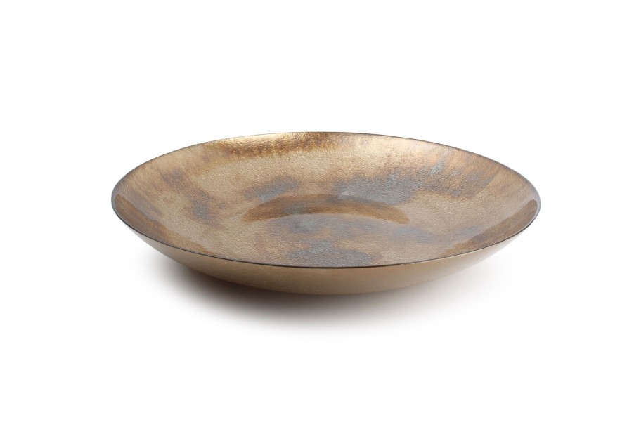 Home & Living Salt&Pepper | Decorative Dish 50Xh7Cm Brass Cosmo