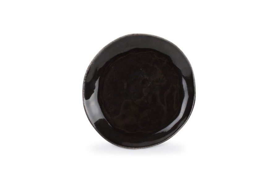 Table & Dining Salt&Pepper | Plate 21Cm Coupe Black Artisan