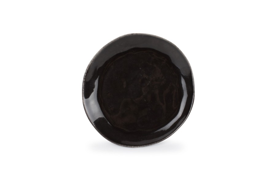 Table & Dining Salt&Pepper | Plate 21Cm Coupe Black Artisan