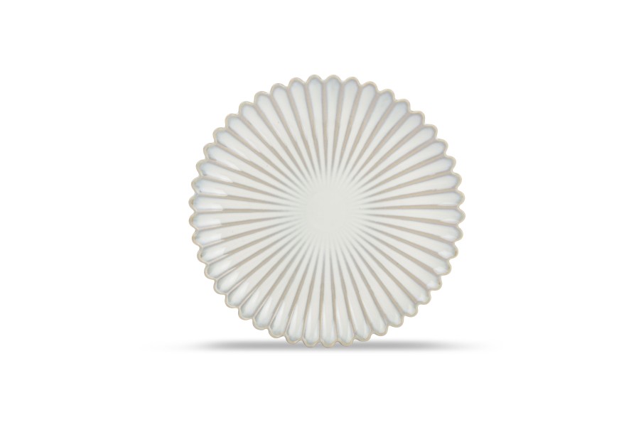 Table & Dining Salt&Pepper | Plate 20Cm Nuance White Lotus