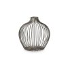 Home & Living Salt&Pepper | Vase 30Xh30Cm Silver Wire Bulbo