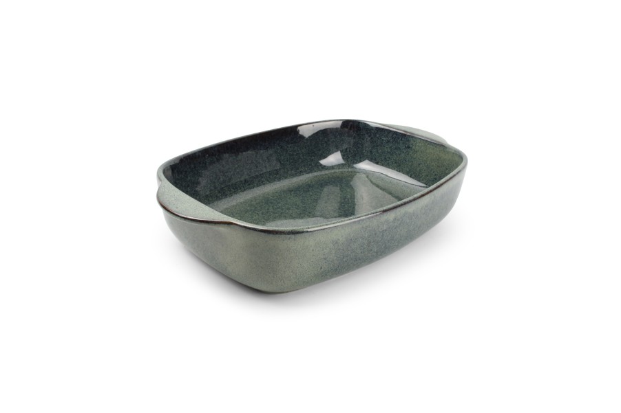 Kitchen & Cooking Salt&Pepper | Baking Dish 39/33X25,5Xh8,5Cm Green/Blue Meridian