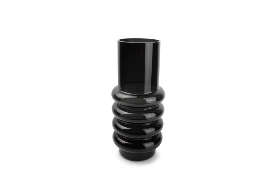 Home & Living Salt&Pepper | Vase 15Xh36Cm Black Bold