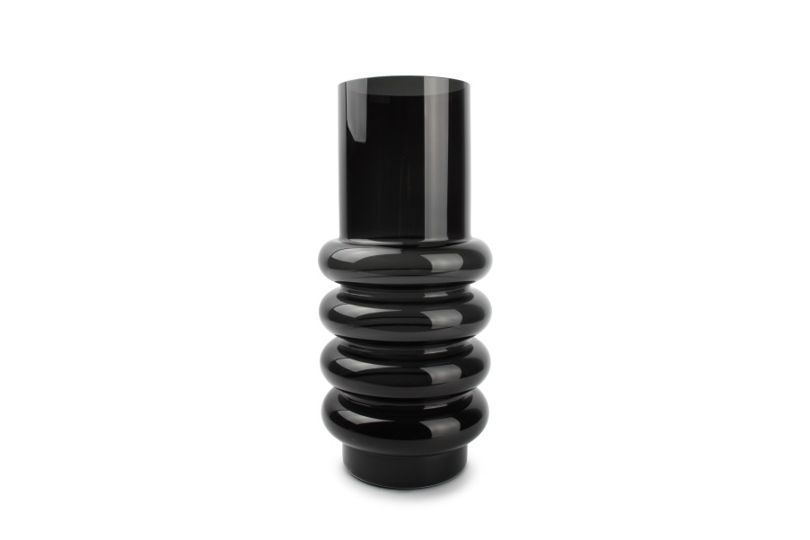 Home & Living Salt&Pepper | Vase 15Xh36Cm Black Bold