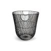 Home & Living Salt&Pepper | Wire Basket 34Xh35Cm Black Twisted Iris