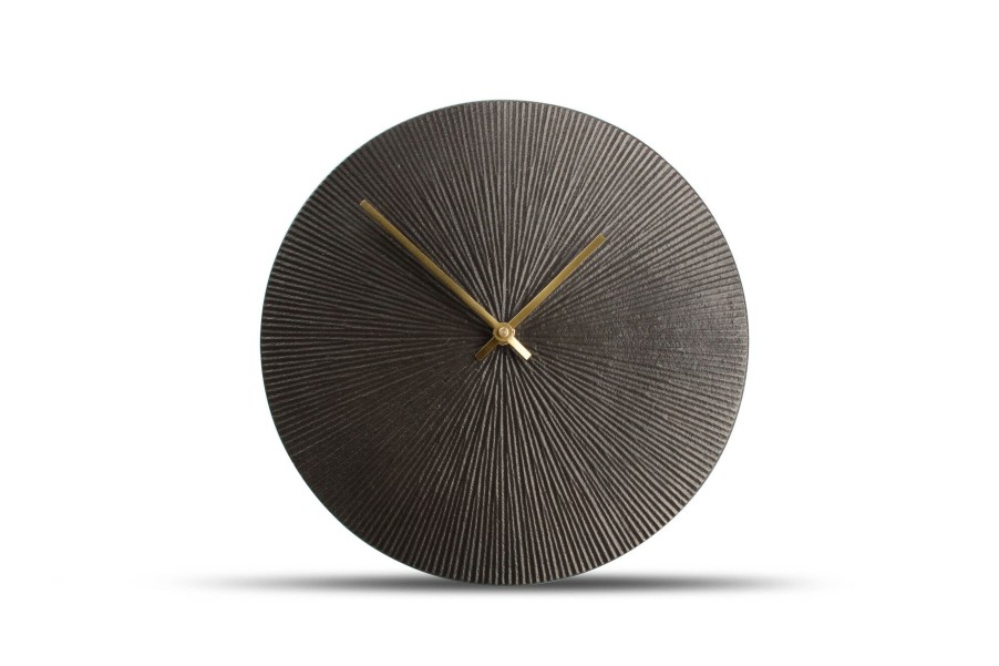 Home & Living Salt&Pepper | Table Clock 26Cm Black Ribble Zone