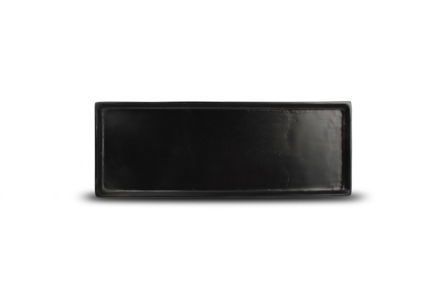 Home & Living Salt&Pepper | Decorative Dish 37X14Cm Black Charm