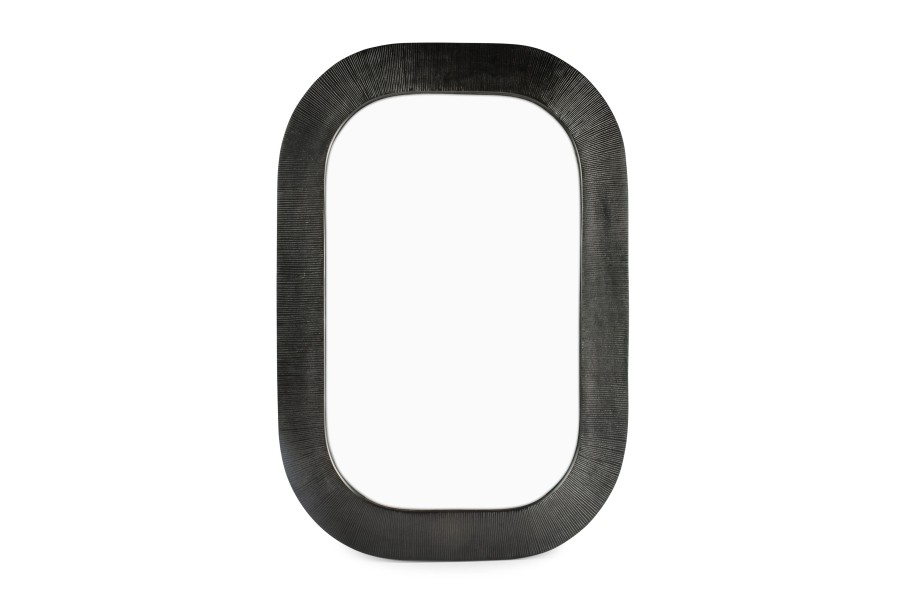 Home & Living Salt&Pepper | Mirror 66Xh117Cm Black Duro