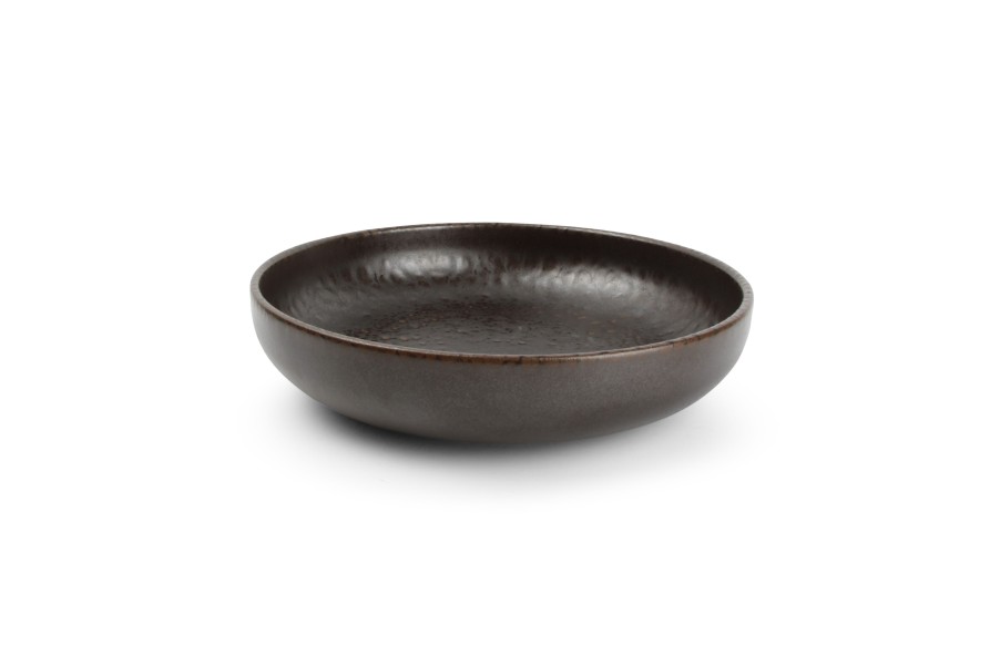 Table & Dining Salt&Pepper | Deep Plate 22Xh5Cm Chocolate Tabo