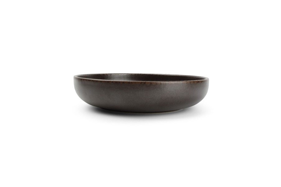 Table & Dining Salt&Pepper | Deep Plate 22Xh5Cm Chocolate Tabo