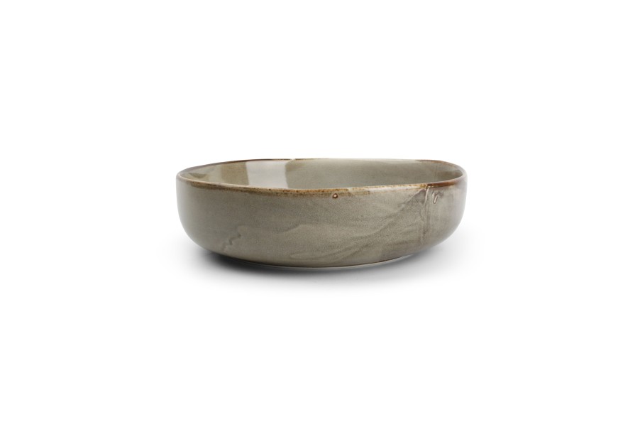 Table & Dining Salt&Pepper | Deep Plate 22Xh6Cm Concrete Studio Urban