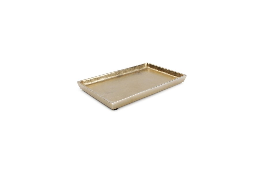 Home & Living Salt&Pepper | Decorative Dish 22X14Cm Gold Charm