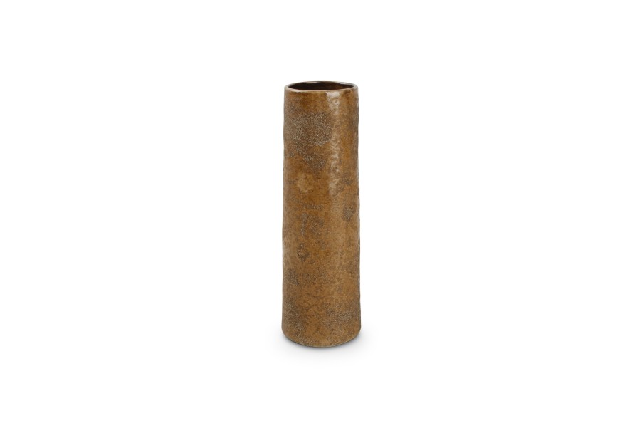 Home & Living Salt&Pepper | Vase 10Xh30Cm Rusty Cone