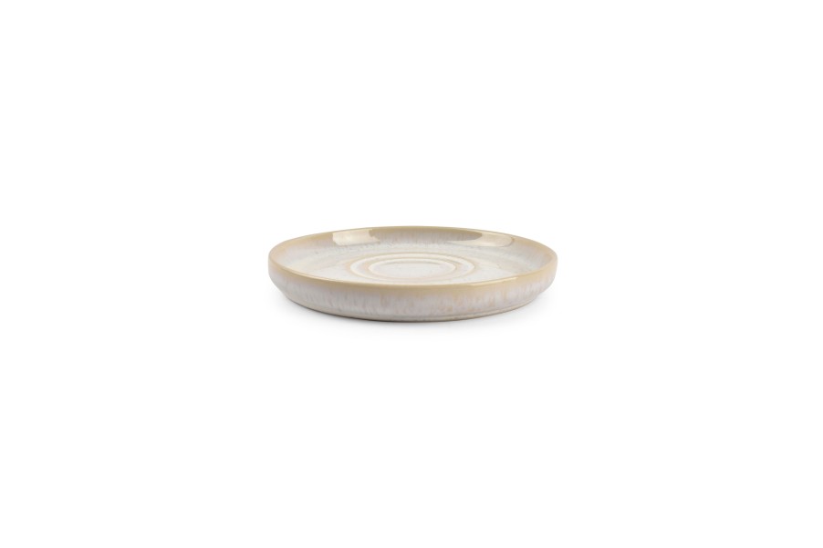 Coffee & Tea Salt&Pepper | Saucer 14Cm Pearl Curvy