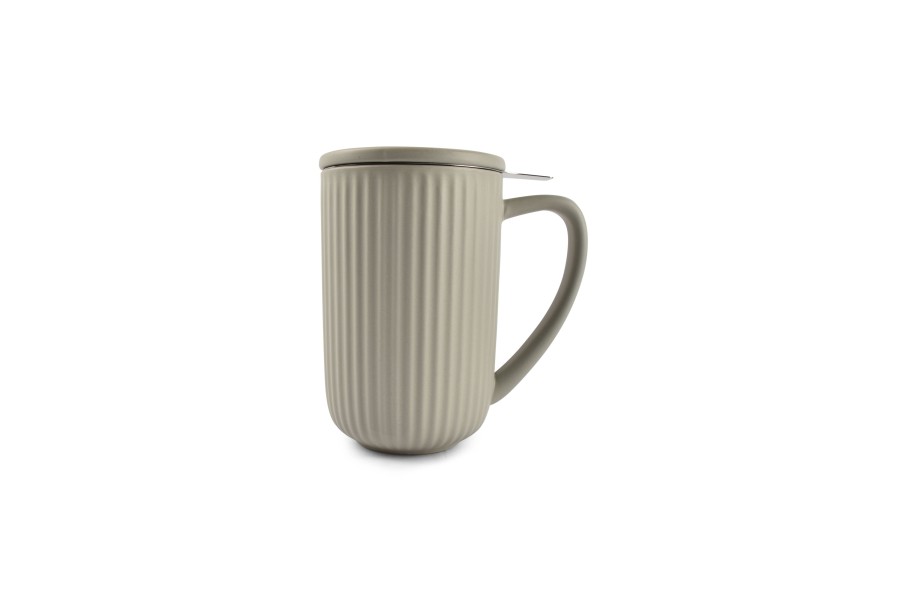 Coffee & Tea Salt&Pepper | Tea Mug 60Cl Grey Hi!Tea