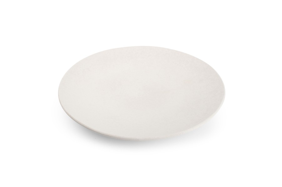 Home & Living Salt&Pepper | Decorative Dish 44Cm White Bullet