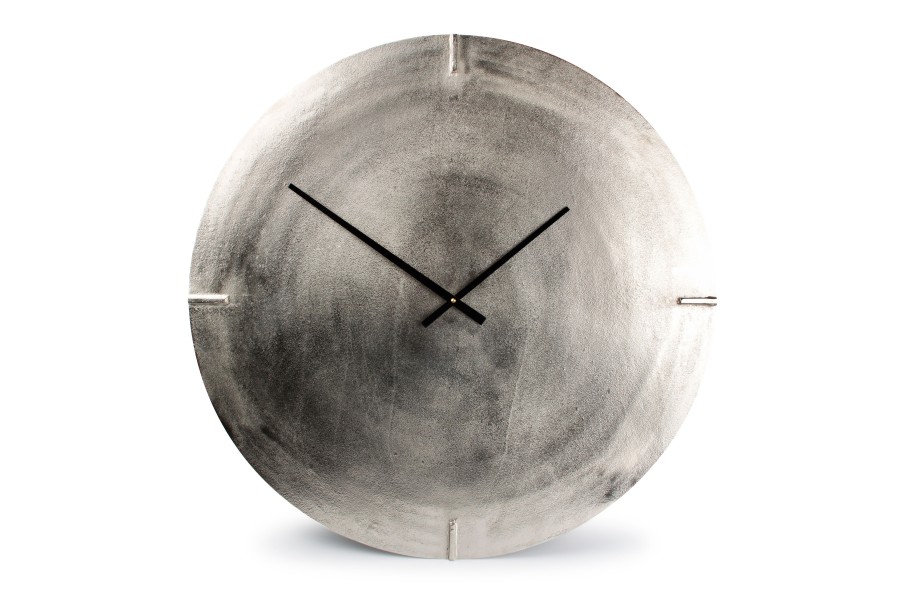 Home & Living Salt&Pepper | Wall Clock 74Cm Silver Zone